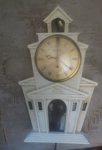Mastercrafters Church Animated Motion Clock Boy Rings Church Bell Working Nice Cover