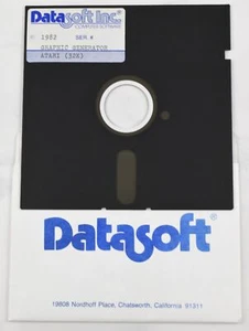 Graphic Generator 5.5" 32K Floppy Disk DataSoft Inc. Atari 1982 Collectible - Picture 1 of 3