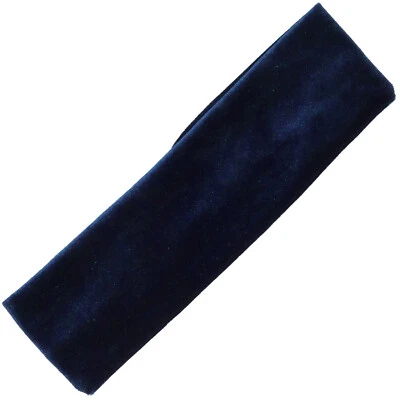 Cotton Headbands Soft Stretch Headband Sweat Absorbent Elastic Head Band Black - Image 1 of 4