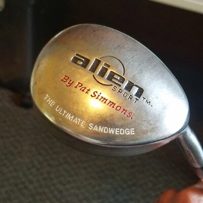 Alien Sport Pat Simmons Ultimate Sand Wedge SW Stiff Steel Mens 35.5" Right Hand - Image 1 of 4
