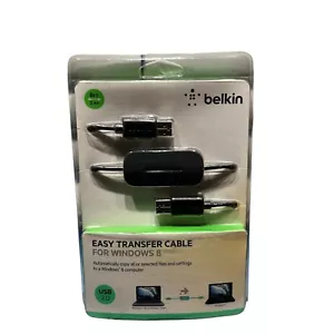Belkin Easy Transfer Cable for Windows 8 USB 2.0 F4U060 New Unopened - Picture 1 of 2
