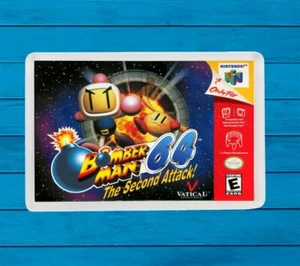 BOMBERMAN 64 The Second Attack Nintendo 64 Kühlschrankmagnet - Bild 1 von 1