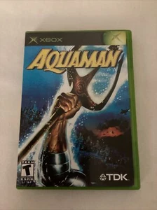Aquaman: Battle for Atlantis (Microsoft Xbox, 2003) en caja/como nuevo - Imagen 1 de 4
