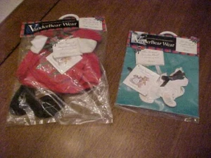 LOT OF 2 MUFFY VANDERBEAR & PURRLIE (MUFFY'S CAT) COSTUMES GRAND VANDERBALL  MIP - Picture 1 of 8