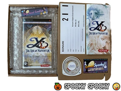 Ys The Ark of Napishtim Sony PSP - UK PAL VGC CIB with Reg - Tracked - Image 1 of 4