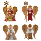 Playmobil limitierte Figur Weihnachtsengel gold rot Harfe Engel Sternenstab