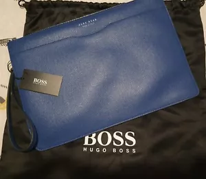 Hugo Boss  50324515 Signature Portfolio in Blue - Brand New  - Picture 1 of 10