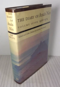 The Diary of Anais Nin - Volume Seven 7 1966-1974 1st Edition HC/DJ 1980 VG! - Foto 1 di 7