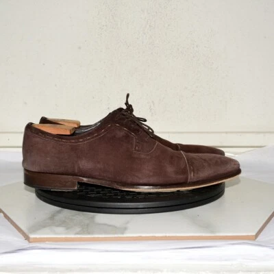 Puntera de gamuza Mezlan Oxford para hombre EE. UU. 11M Foto 1 de 4