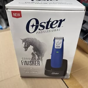 Oster Professional 78059-210 Close-Cutting Cordless T-Finisher Trimmer Blue S40 - Picture 1 of 8