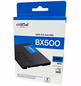 Crucial 240GB SSD SATA III Internal Solid State Drive 2.5 inch 240 GB HDD Disk - Picture 1 of 6