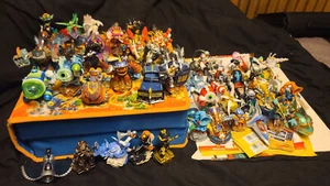 Near Complete Skylanders Superchargers Figure Set Plus Variants Cards Etc. - Picture 1 of 9