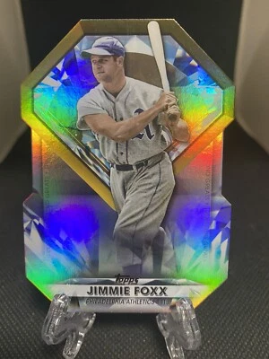 2022 Topps Update Diamond Greats Die-Cuts #DGDC-68 Jimmie Foxx - Athletics - Image 1 of 2