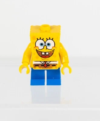 LEGO Sponge Bob Square Pants B-Grade Sponge Bob Minifigure. Used + Fast Shipping - Image 1 of 4