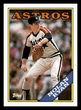 Nolan Ryan 1988 Topps HOF #250 Centered Mint Houston Astros 