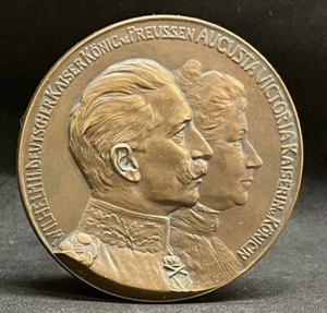 Germania 1906 Argento Matrimonio di Guglielmo II e Augusto Vittoria Regno di Prussia - Foto 1 di 17