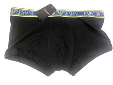 Emporio Armani Mens Underwear XL Black Brief Cotton Spandex NEW