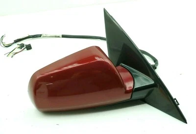 Espejo retrovisor Cadillac STS 2005-2007 delantero derecho exterior eléctrico rojo OEM Foto 1 de 4
