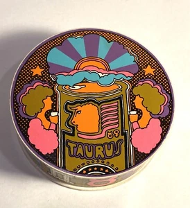 1970 Zany Zodiac TAURUS Vintage Springbok Box Only Round 7" Mini Puzzle PZL 9065 - Picture 1 of 7