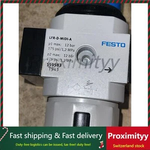 NEW FESTO 159583 LFR-3/8-D-MIDI-A Filter Regulator - Bild 1 von 3