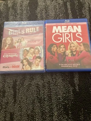 Clueless, Mean Girls, She’s The Man + Mean Girls 2924 Remake (Bluray Lot) Foto 1 de 4