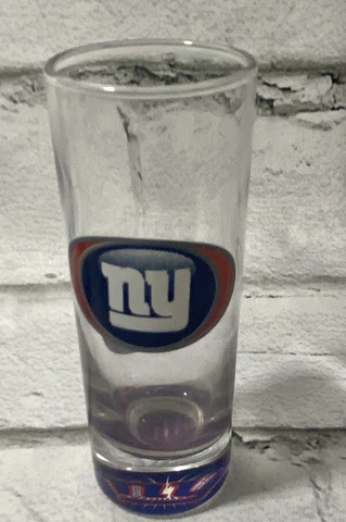 NFL New York Giants Logo Tall Shot Glass 4.25” Cover