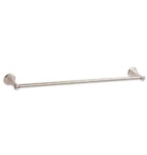 Style Selections Bailey 24-in Brushed Nickel Wall Mount Single Towel Bar, 213114