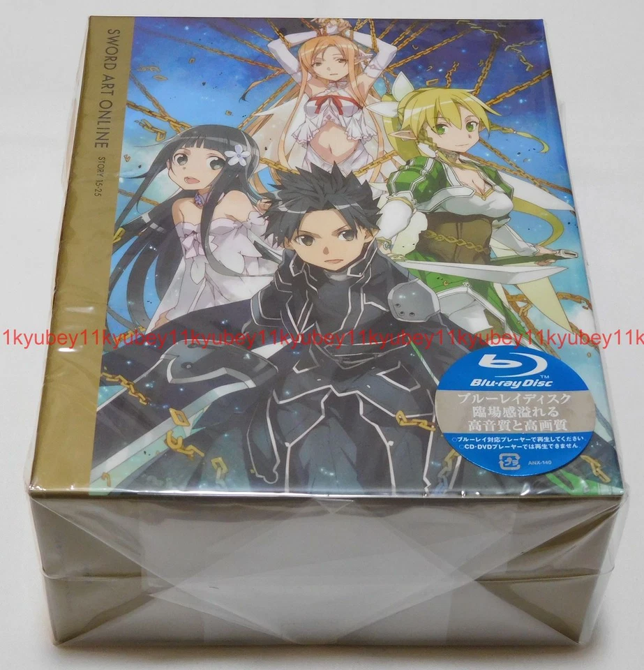 Sword Art Online Vol.6 First Limited Edition Blu-ray CD Booklet From Japan