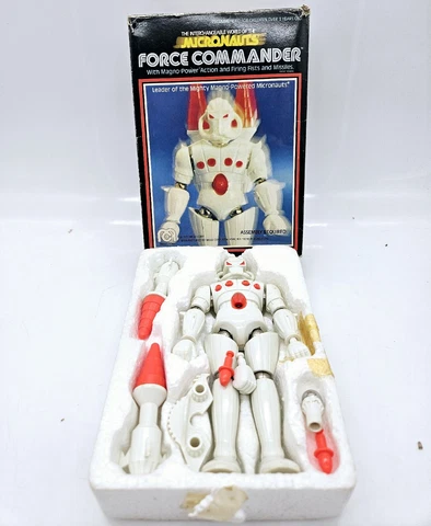 Mego Micronauts Force Commander 1977 Series 2 Complete in Original Box CIB Cover