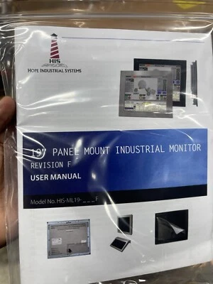 HIS-UM19-STHH19 Pantalla Táctil Computadora/Monitor de Proceso 120/240 HMI Foto 1 de 2