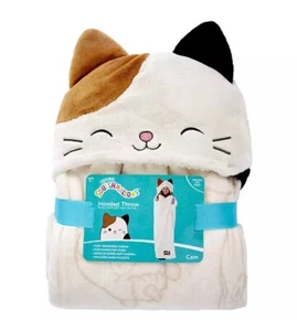 Squishmallows Cam the Cat Hooded Throw Blanket - Picture 1 of 8