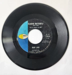 Bob Lind - Elusive Butterfly & Cheryl's Goin' Home - 45 rpm World Pacific 77808 - Imagen 1 de 2