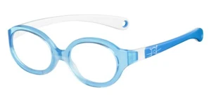 Kids by SAFILO Eyeglasses Frames SA-0001 R7Y BLUE/White SIZE 36,14,100 ITALY - Picture 1 of 6