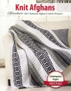 NEW HERRSCHNERS 2017 AFGHAN CONTEST WINNERS KNIT AFGHANS - Picture 1 of 4