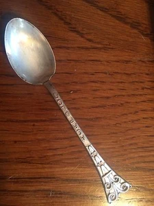 STERLING SILVER DEMITASSE HARLEQUIN SPOON VINTAGE ANTIQUE ACAPULCO MEXICO 925 NR - Picture 1 of 11