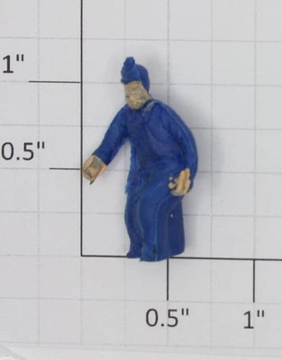 Lionel 3562-62 O Gauge Medium Blue Barrel Car Painted Figure (10) - Image 1 of 2