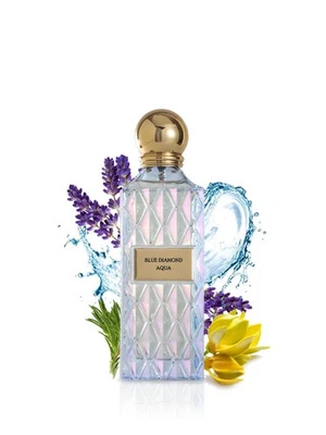 BLUE DIAMOND AQUA BY Ibraheem Al Qurashi 150ml Neu & OVP Versiegelt - Bild 1 von 2