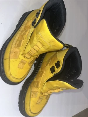Botas de cuero amarillo DOC DR MARTENS Inglaterra 1460 talla EE. UU. para mujer 6 - para hombre 5 Foto 1 de 4