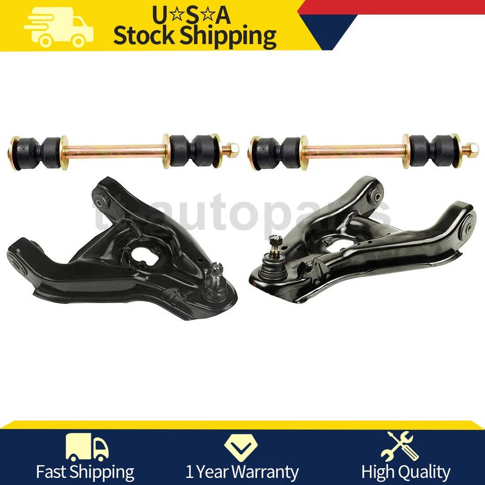 Brazo de control inferior delantero Mevotech 4 piezas para Chevrolet Express 1500 1996 1997 1998 Foto 1 de 4