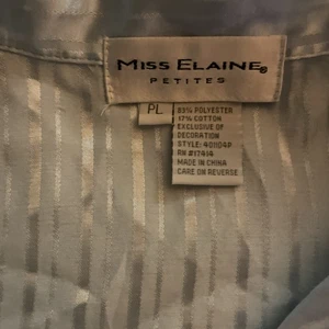 NEU Misses Miss Elaine babyblau Pyjama Set Oberteil Unterteil Petites Large PL - Bild 1 von 5