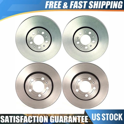 Rotor de freno delantero y trasero Brembo 4 compatible con Volkswagen Golf 2002-2003 Foto 1 de 4