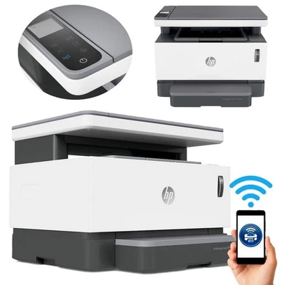 HP Neverstop 1202nw – S/W Laserdrucker 3in1 – Wi-Fi, USB, LAN, Tonertank - Bild 1 von 4