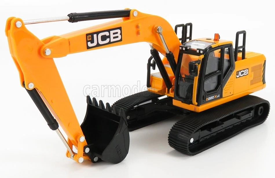 1/32 BRITAINS - JCB - 220XLC ESCAVATORE CINGOLATO TRACTOR 2012 - EXCAVATOR 43211 - Immagine 1 di 1