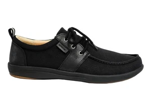 REVITALIGN Herren Brewster Oxford Komfort Schuhe Baumwolle/Leder Orthese Größe 8EE - Bild 1 von 16
