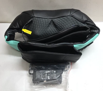 Masajeador de cuello y espalda Nekteck Shiatsu con tejido profundo eléctrico calmante (azul) Foto 1 de 4