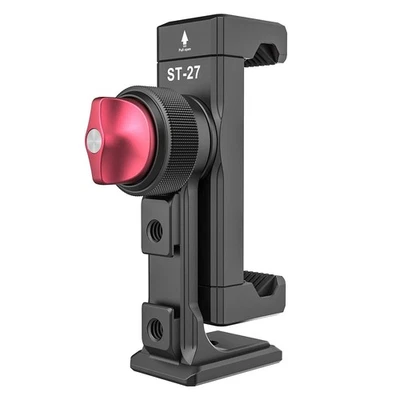 360° Smartphone Tripod Adapter with 3 Cold Shoes for Video & Vlogging - Image 1 of 4