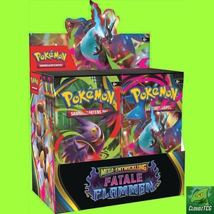 Pokemon Fatale Flammen Display 36 Booster (DE) - NEU/OVP - Vorbestellung - Bild 1 von 1