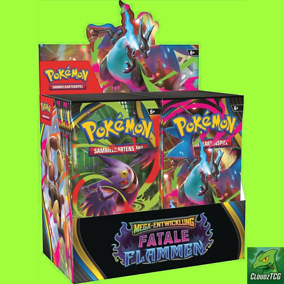 Pokemon Fatale Flammen Display 36 Booster (DE) - NEU/OVP - Vorbestellung - Bild 1 von 1