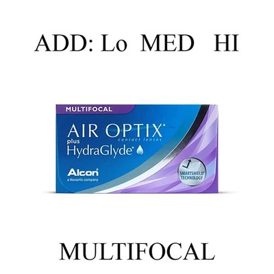Air Optix Plus HydraGlyde Multifocal, 3er Box ADD: LO od. MED od. HI - Bild 1 von 4