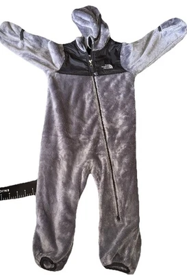 Traje de nieve The North Face bebé bebé 18-24 meses banderín polar difuso gris Foto 1 de 4